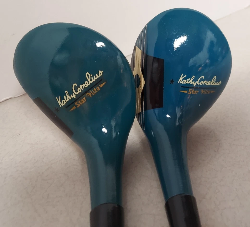 Raro Club de Golf Ram Kathy Cornelius Star Flite 3 5 Hierros Derecho Foto 4 de 4