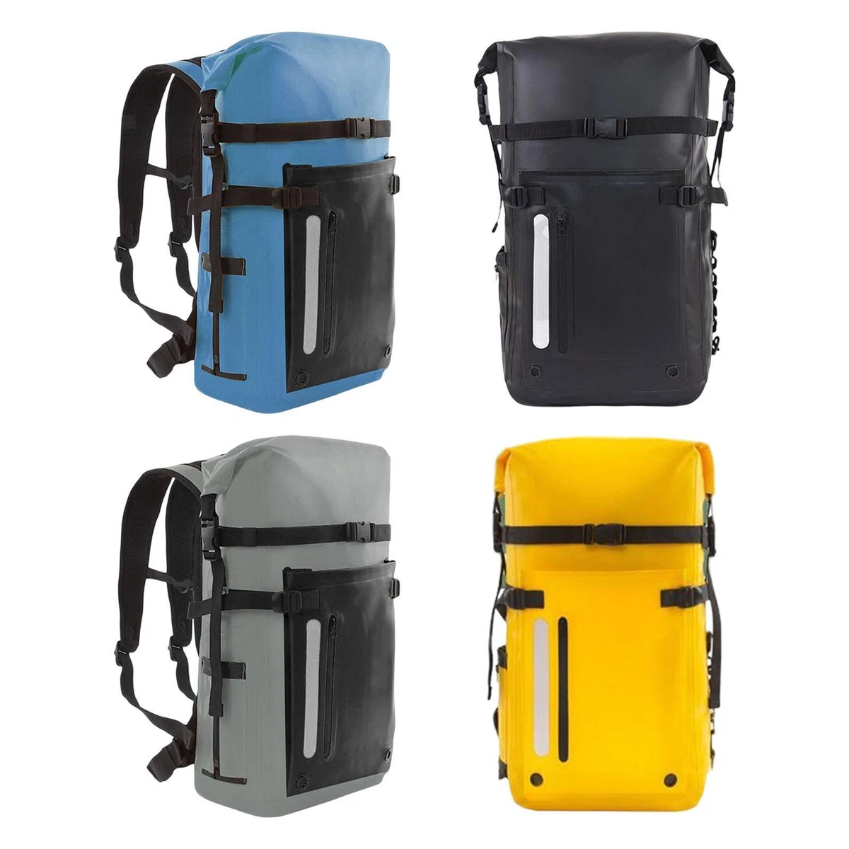 Compact Floating Backpack Rucksack Roll Top Closure for Sailing Kayak Canoe