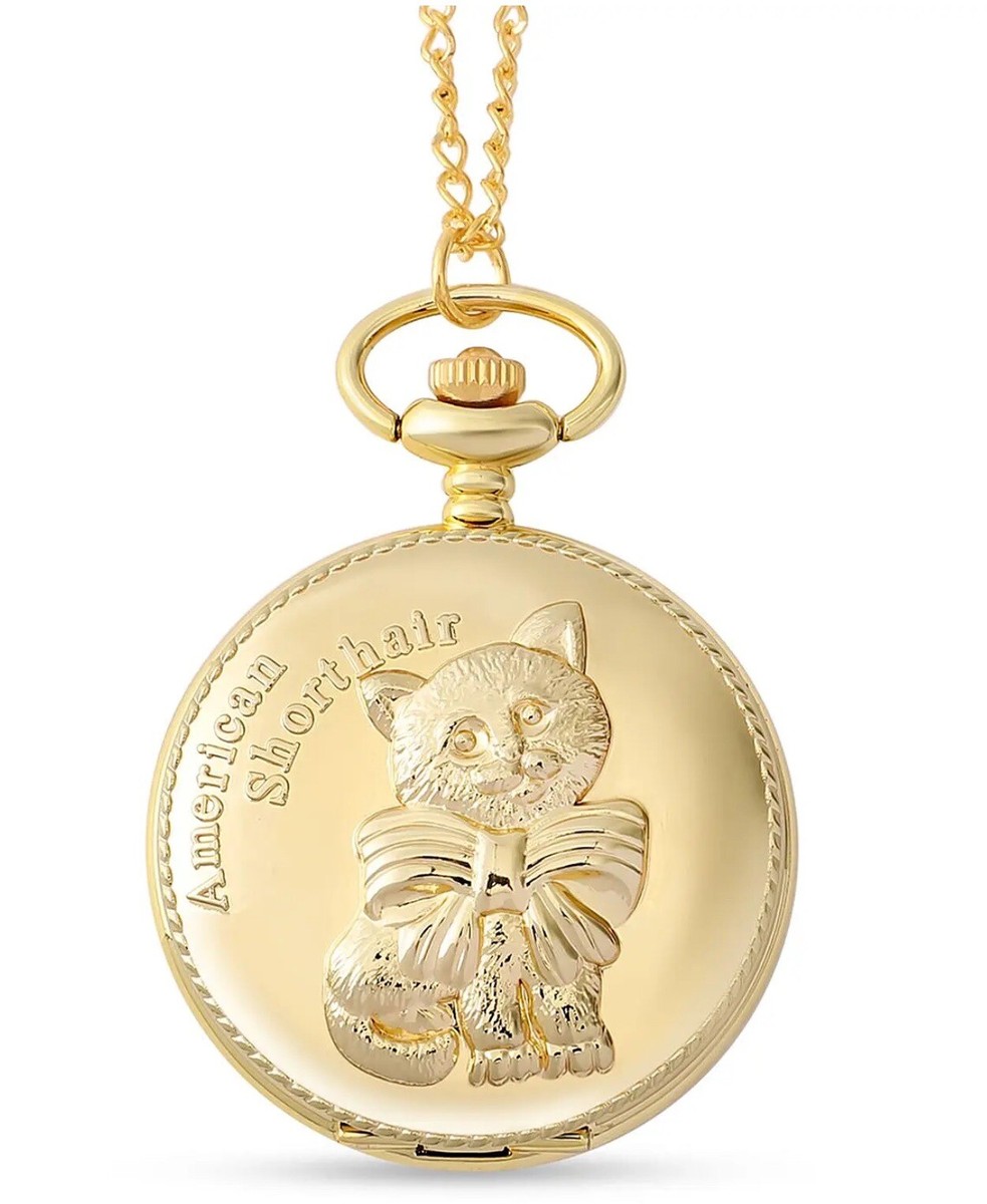 Strada Japanese Pocket Watch STRADA Japan Movement Poodle Pattern