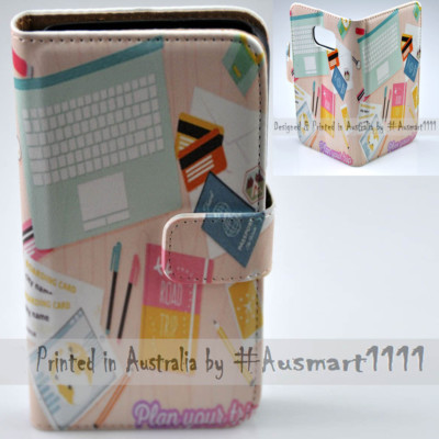 For Google Pixel Series Mobile Phone Plan Your Trip Print Flip Case Phone Cover