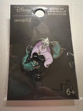 2023 Loungefly Disney The Little Mermaid Ursula & Eels Enamel  Pin New