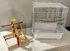 Bird Cage And Toy