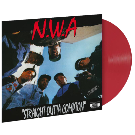 NWA STRAIGHT OUTTA COMPTON VINYL NEW! LIMITED RED LP! DR. DRE