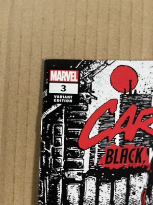 CARNAGE BLACK WHITE BLOOD #3 EASTMAN 1:25 VARIANT MARVEL (2021