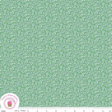 Riley Blake PRAIRIE 12305A Green Alpine Quilt Fabric LORI HOLT 30's VINTAGE