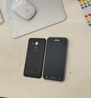 Samsung Galaxy J5 (2015) SM-J500FN Teilespender Kamera Platine Etc Ok Schwarz