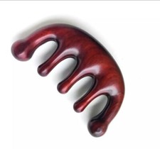 GuaSha Massager Massage Wood Head Comb Tool Hair Meridian Acupuncture Therapy