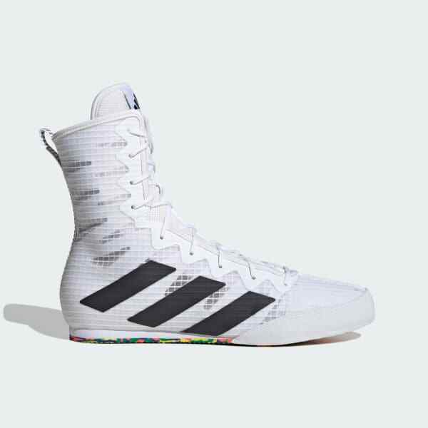 Adidas Box Hog 4 - Cloud White / Мужские кроссовки для бокса в ускоренном порядке / ID5062