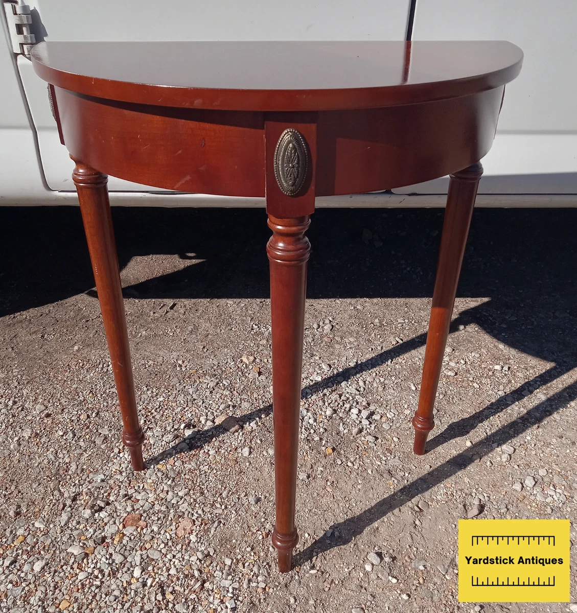 Bombay half moon table deals