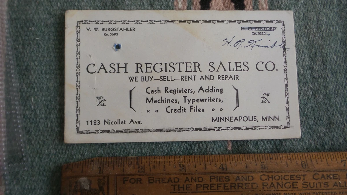 Cash register sales co hotsell