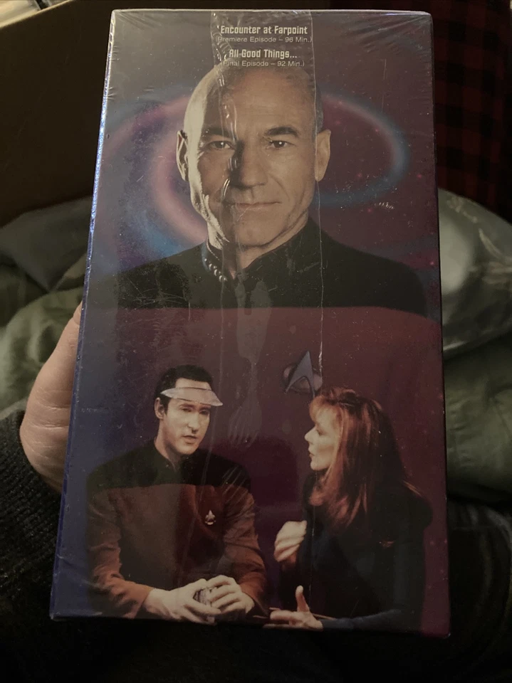 Star Trek-The Next Generation VHS 2-Tape SET NEW FACTORY SEALED TAPES - Image 2 of 4