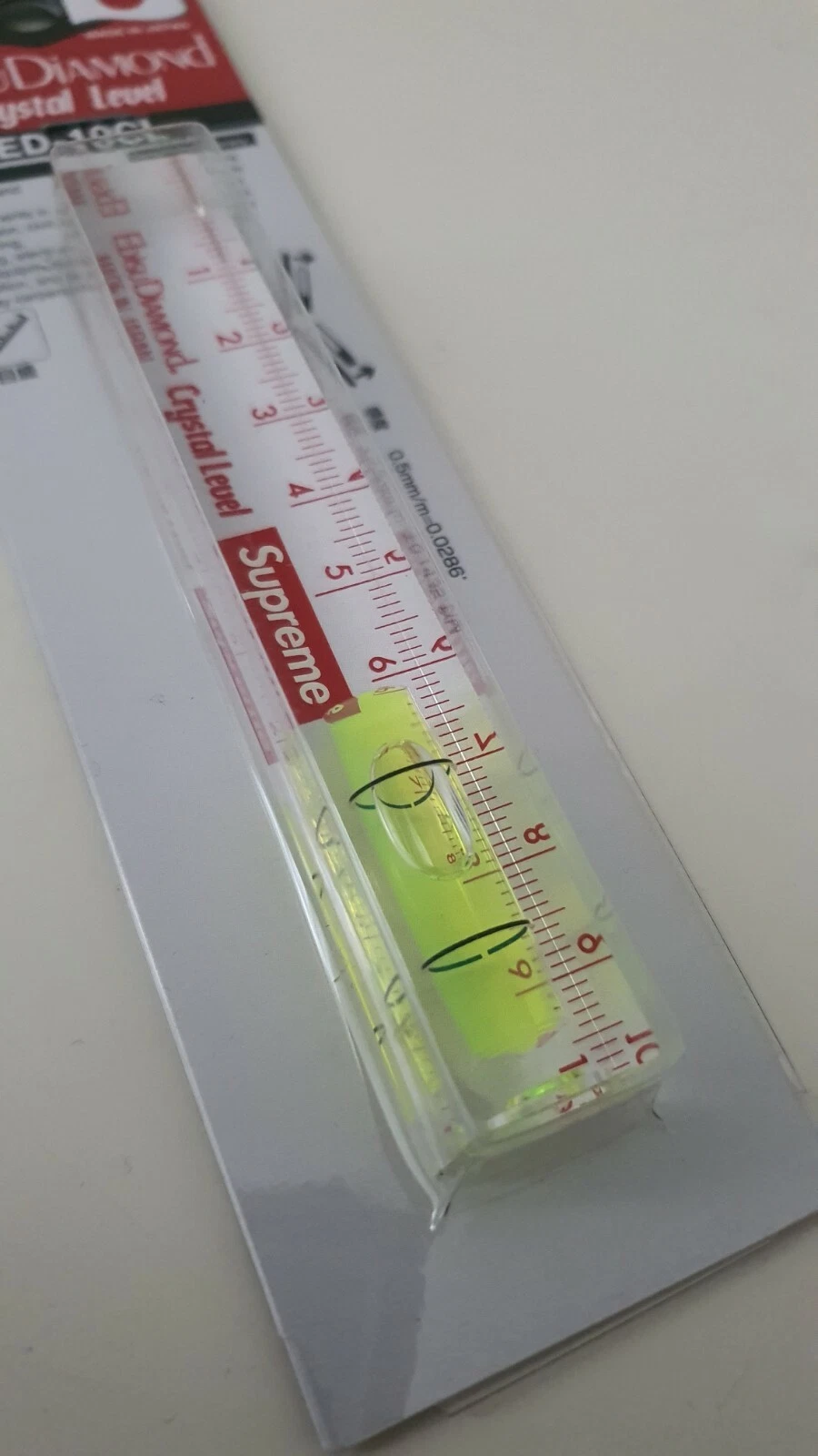 SS22 Supreme X Ebisu Diamant Level Klar Hergestellt IN Japan Ungeöffnet Zubehör