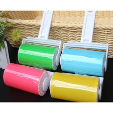 2pcs Rolls Lint Remover Roller Sticky Brush Dust Fluff Pet Hair Clothes Refill
