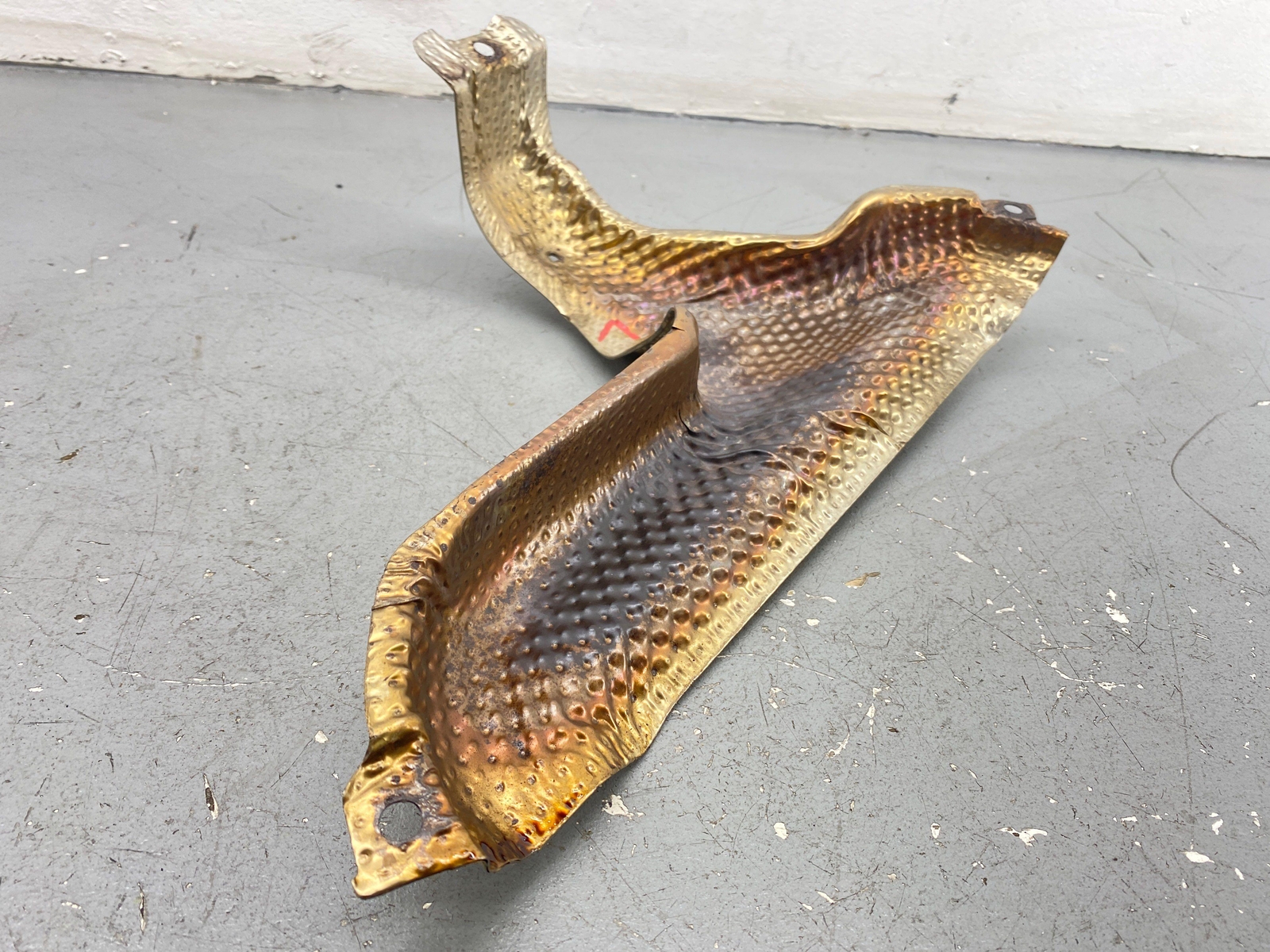 2020-2023 MCLAREN GT 4.0L ENGINE LEFT EXHAUST MANIFOLD HEAT SHIELD SET OEM 2021