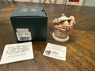 Harmony Kingdom The Great Escape II Lobster Stockpot Trinket Box Figurine TJLO