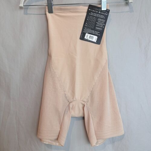 Prendas modeladoras para mujer talla S de Miracle Brands cintura alta muslo adelgazadoras - Imagen 3 de 10