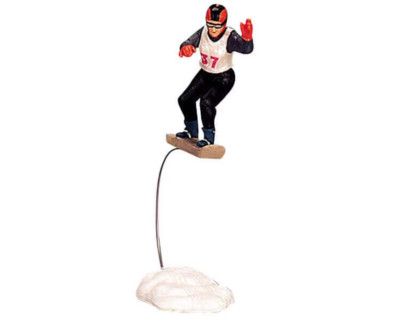 Lemax 2003 Pro Snowboarder Holidays & Seasons #32773 AW Athlete Number 37  RARE