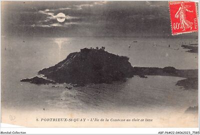 ABFP6-22-0498 - SAINT-QUAY-PORTRIEUX - L'Ile De La Comtesse Au Claire De Lu