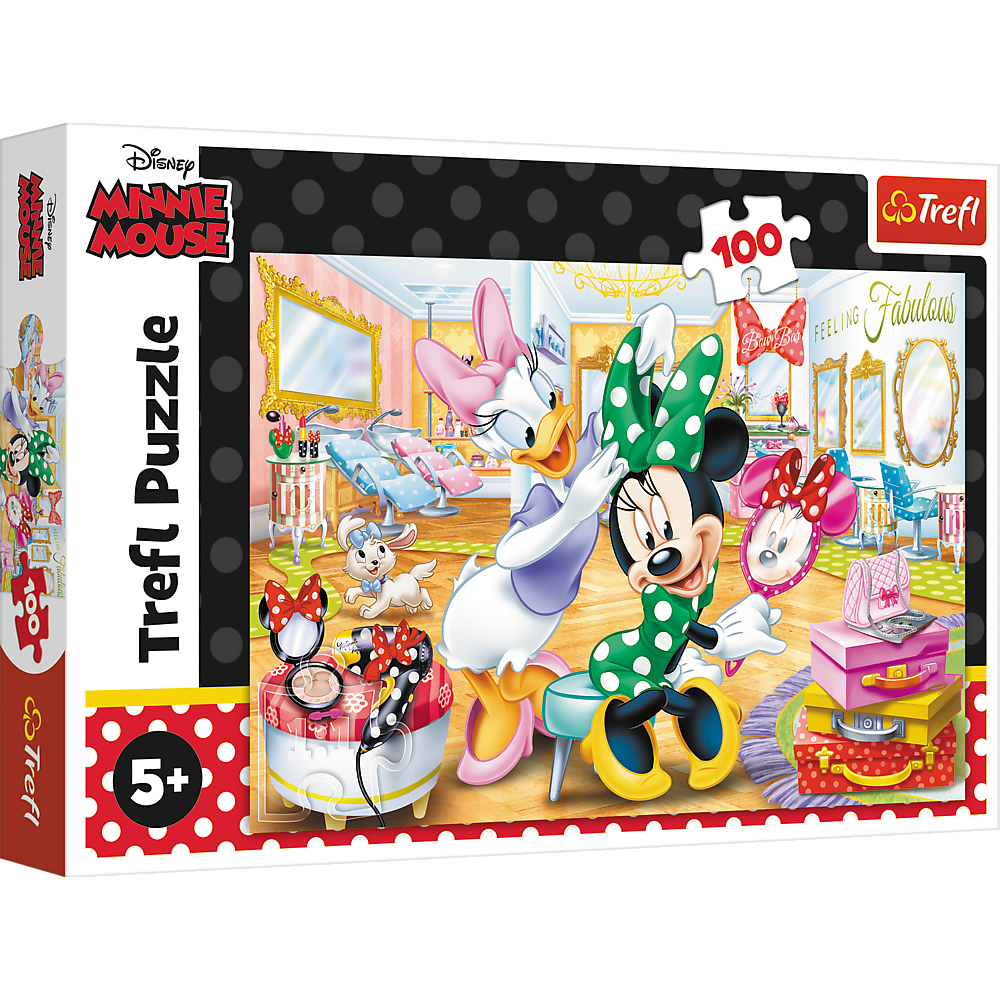 Mini Mondi 2 Puzzle Da 100 Pezzi Ciascuno, 40x40 Cm, Design Bohemien Per Bambini 6-8 Anni