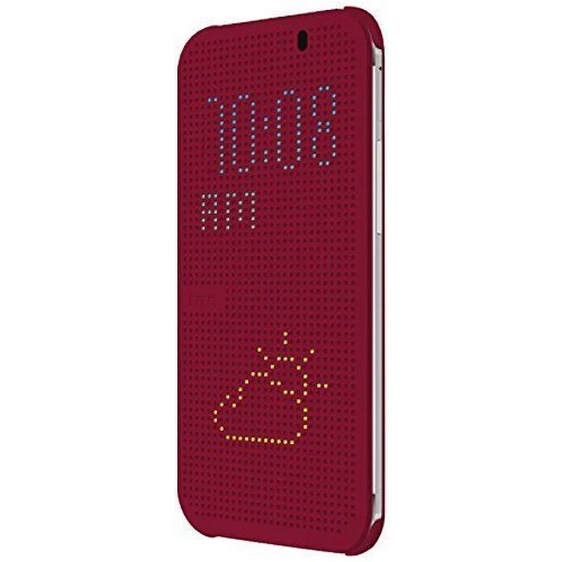 HTC Custodia originale Dot View Flip Cover Plastica rigida Viola per Desire 510 - Immagine 2 di 2