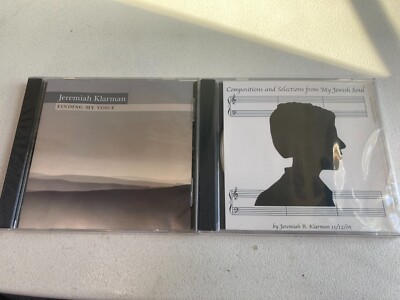 Jeremiah Klarman 2 CD Lot Finding My Voice and Jewish Soul Brand New Sealed