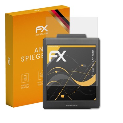 atFoliX 2x Displayfolie für Sam4s SAP-630 Schutzfolie matt&stoßfest Folie