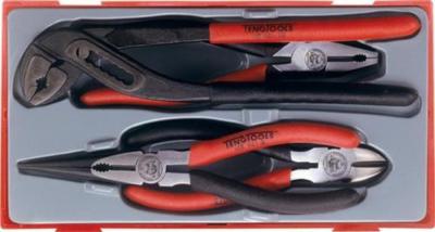 TENG TOOLS 4-teiliges Mega-Bisszangen-Set modulares Tablett - TTT440