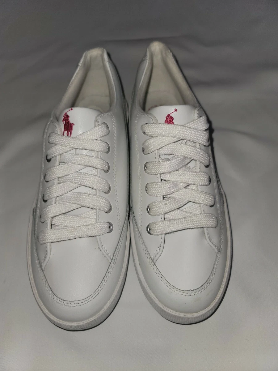 Polo sneakers sales women's white