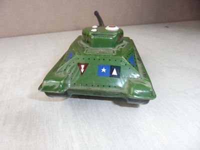 Ancien jouet en tôle, char / tank AMB 702 Marchesini Bologna