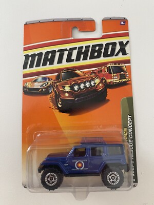 Matchbox JEEP RESCUE CONCEPT Blue  98/100