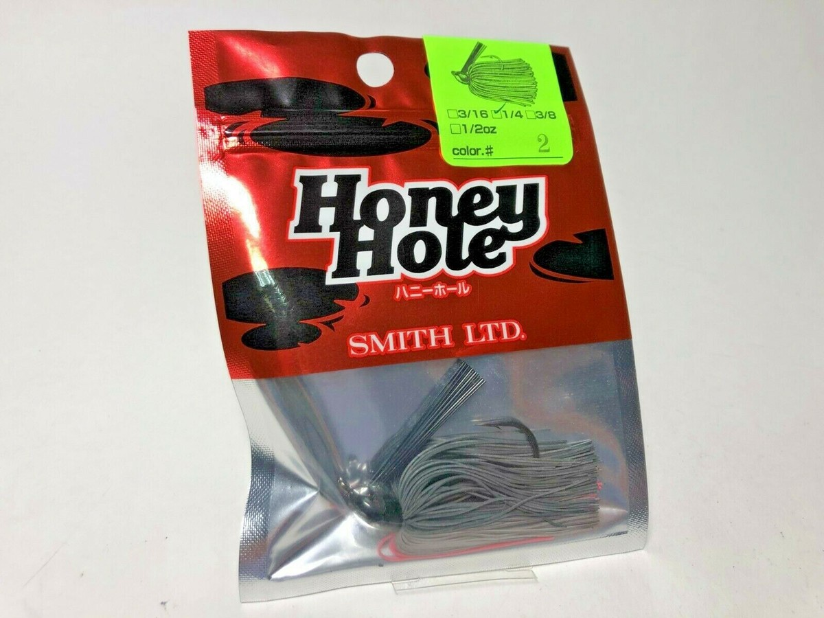 SMITH Honey Hole Rubber Jig 1/4oz color variations