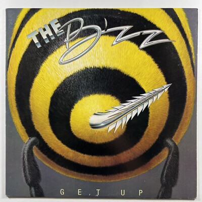 The B ZZ   Get Up  LP/Epic BFE 38230 (EX) 1982 Gold Stamped Promo w/Insert
