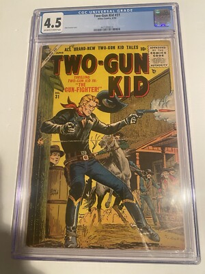 Two Gun Kid #31 CGC 4.5, John Severin Cover (Marvel Comics Group 1956)