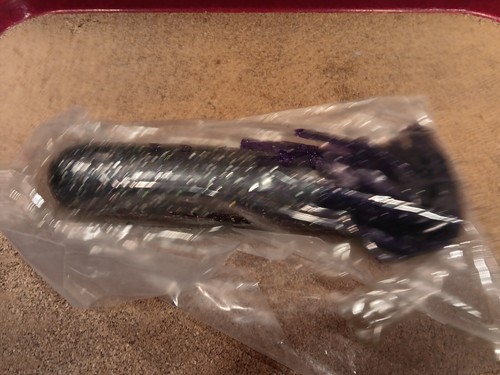RED OCTOBER 12" BIG SEXY TUBE UNRIGGED "GRAPE STORM" Musky Muskie Fischköder