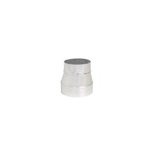 Imperial GV1749 HVAC Duct Pipe Taper Reducer, Galvanized, 24 Gauge, 6 x 3 In. -