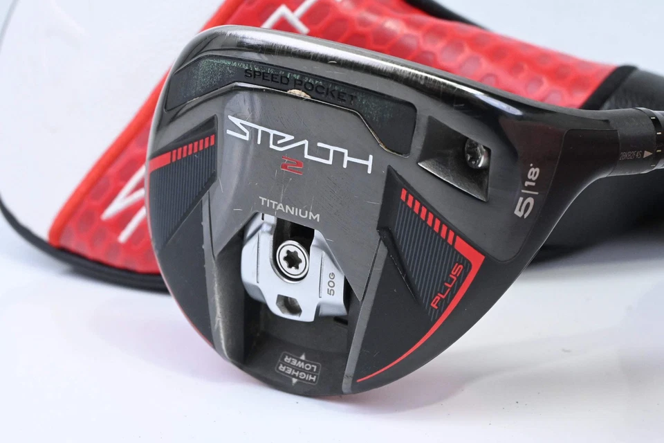 Taylormade Stealth 2 Plus #5 Wood / 18 Degree / X-Flex Evenflow Riptide CB 70 - Image 2 of 4