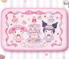 Japan Limited My Melody  Kuromi Ichiban Kuji Mat, Sweets Design, 56x36cm