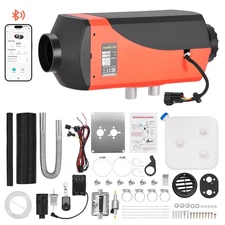 Diesel Air Heater 12V/24V 8KW Bluetooth App LCD Display for Trucks Bus RV Indoor