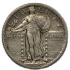 1920 P Standing Liberty Quarter SLQ 25c Extremely Fine XF+