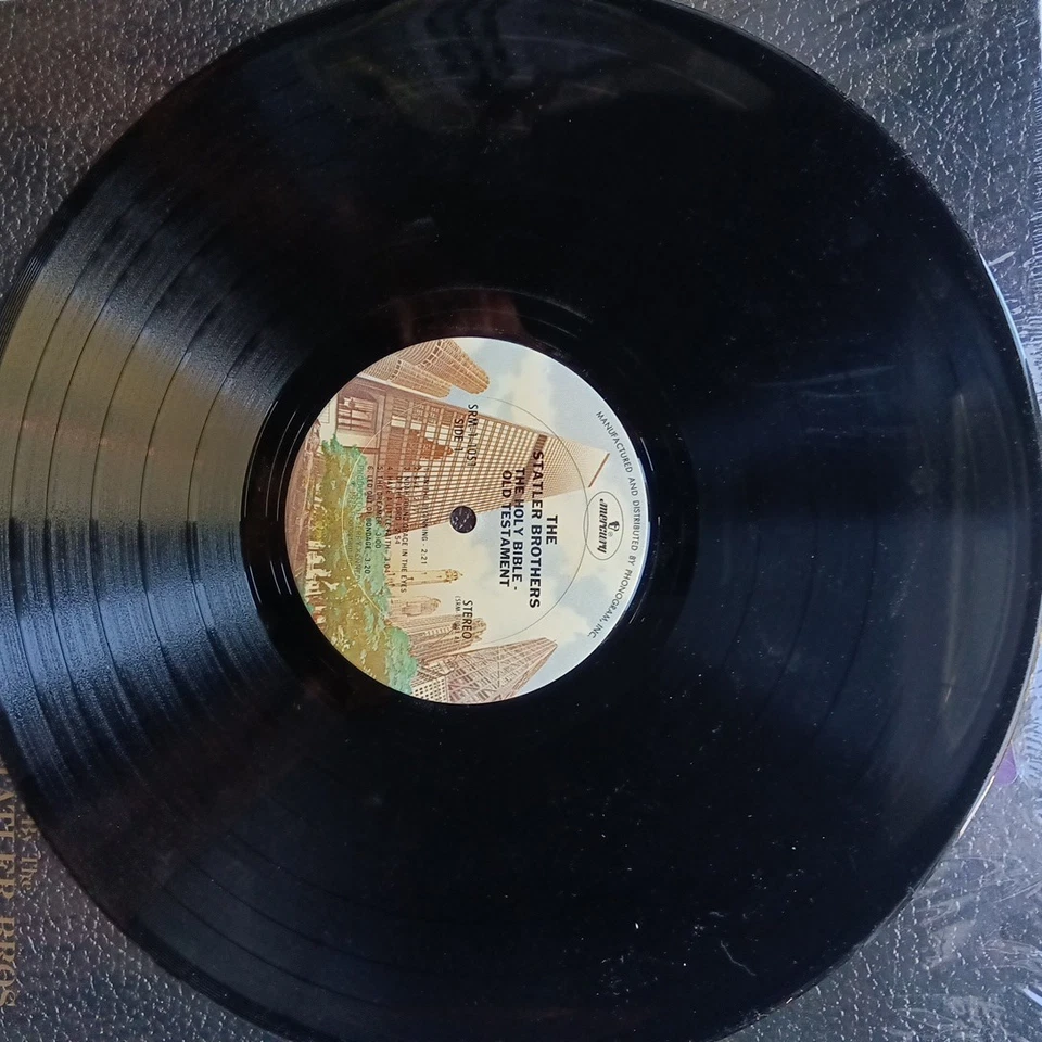 Holy Bible Old Testament/New Testament Place by The Starler Bros. Vinyl Records - Image 3 of 4