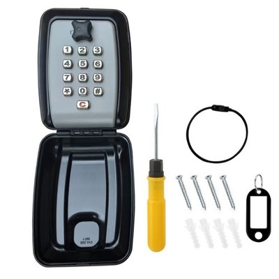 Practical High Security Key Safe Box With Large Capacity And Simple Setups