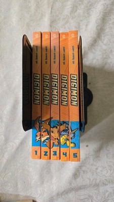 Digimon Volume 1-5 Manga English Complete Set Series Lot Books TokyoPop
