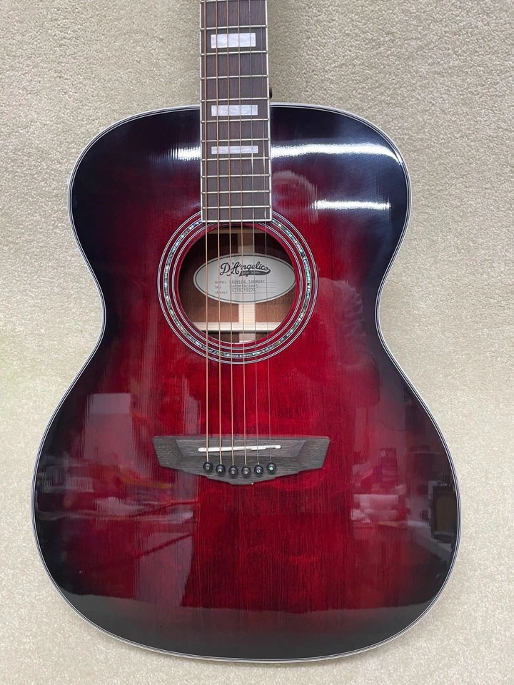 D'Angelico Premier Tammany Orchestra Acoustic-Electric Guitar MINT!! - Image 2 of 4