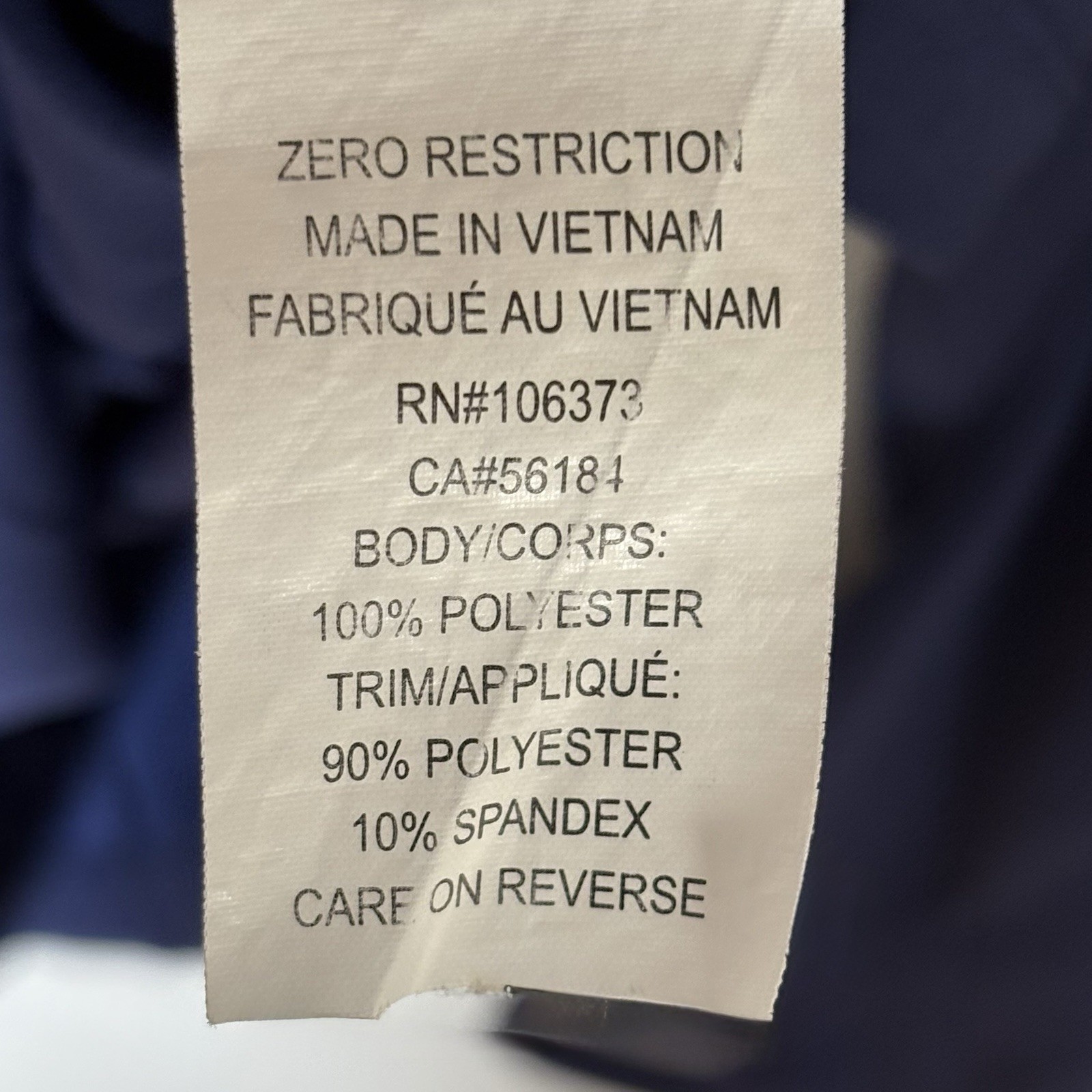 Zero Restriction Z425 Mens Large L 1/4 Zip Pullover Golf Jacket Performance $155