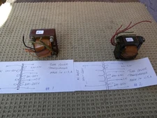 CHOICE ONE TUBE PREAMP POWER TRANSFORMER GREAT CONDITION. W/TESTED GOOD. U.S.A.