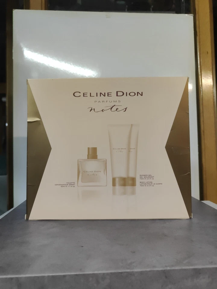 Celine Dion Notes Estuche EDT 50 Ml.Vap+ Gel Y Loción Corporal De 75 Ml. - Bild 2 von 3