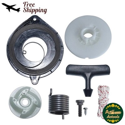 Starter Pulley Spring Grip Rope Kit For Husqvarna 435 440 Chainsaw 505647301