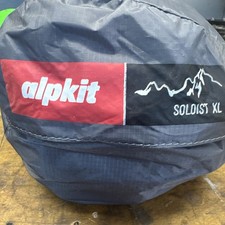 ALPKIT Soloist XL 1-person backpacking tent and tent  footprint