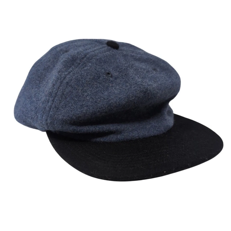 Norse Projects Copenhagen Denmark Wool Trucker Hat Cap Blue Made in USA Skater - Image 3 of 4