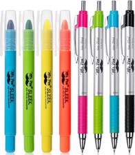 Mr. Pen Bible Highlighters and Pens Set, No Bleed, 8 Pack for Journaling Study